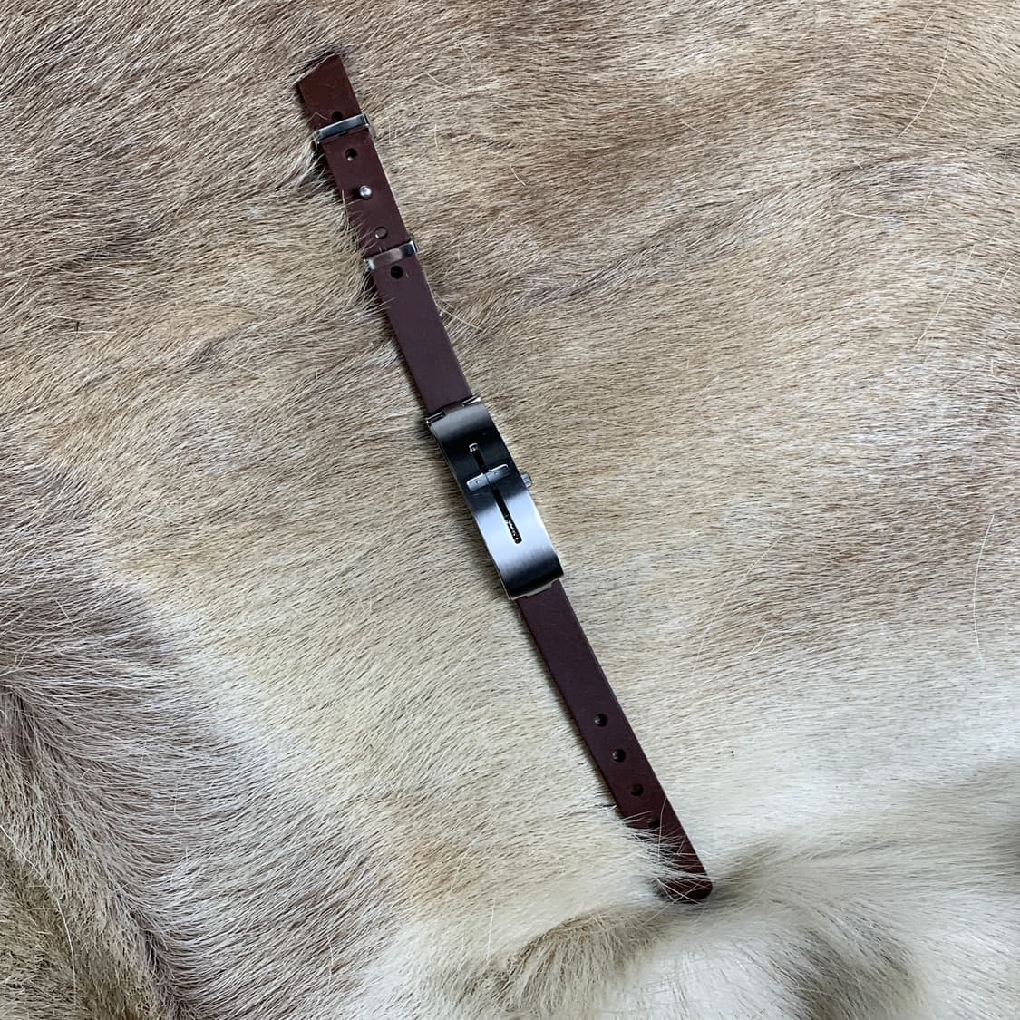 장 폴 고티에 메탈 크로스 팔찌 시계 상품이미지2