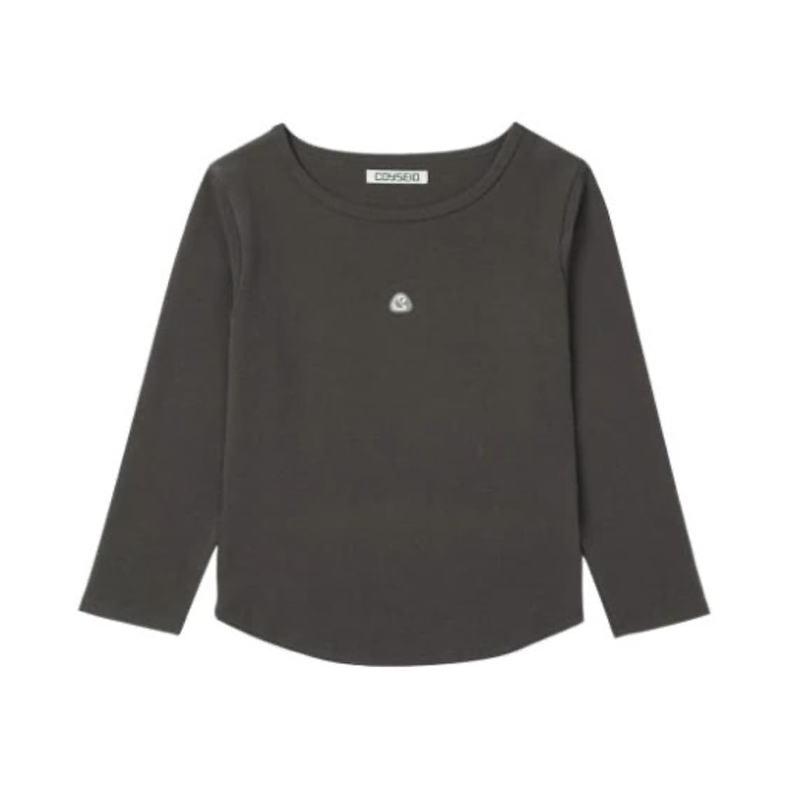 코이세이오 심볼로고 카프리 슬리브 티셔츠 다크브라운 상품이미지1