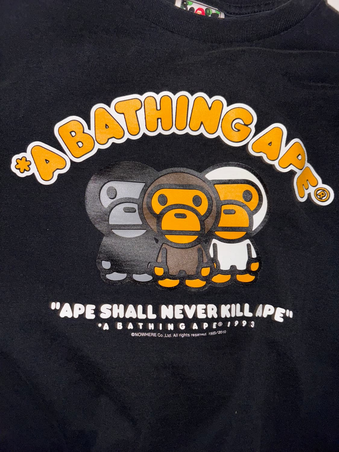 베이프 일본 반팔티  상품이미지1