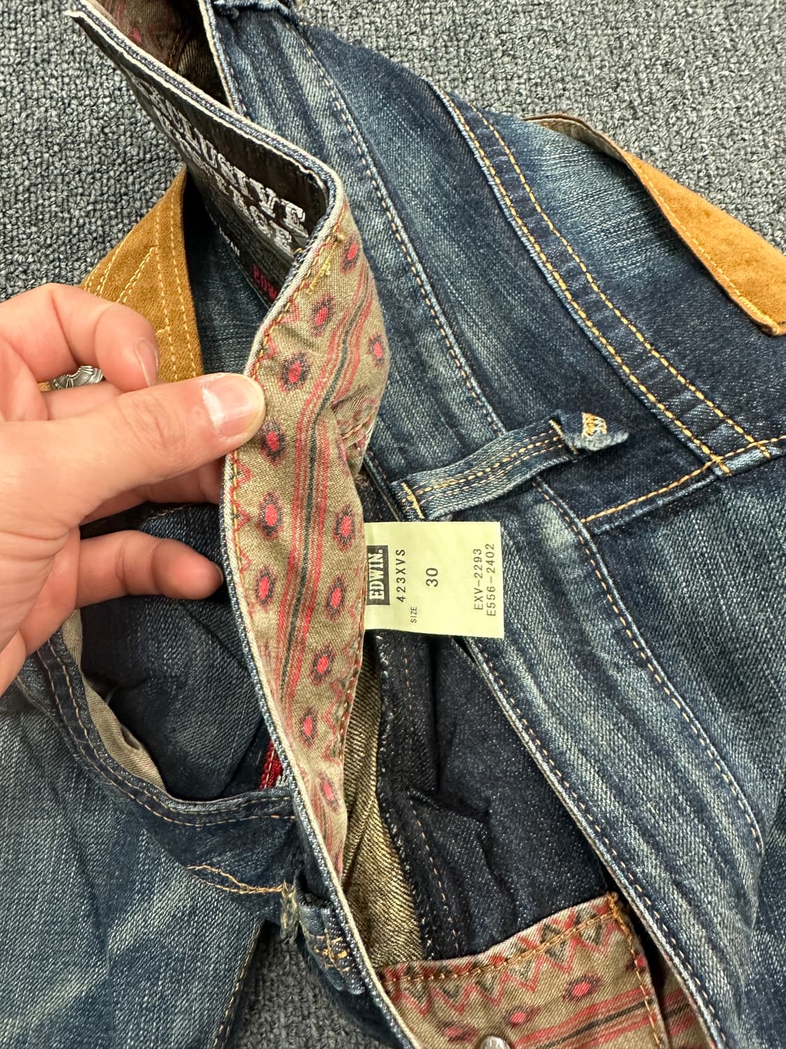 30) 에드윈 웨스턴 데님팬츠 상품이미지5