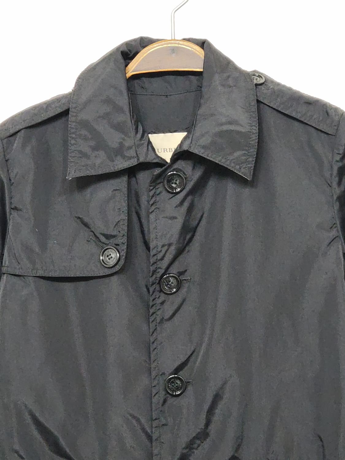 (M) 버버리 자켓 블랙 견장 블레이져 백화점판  상품이미지2