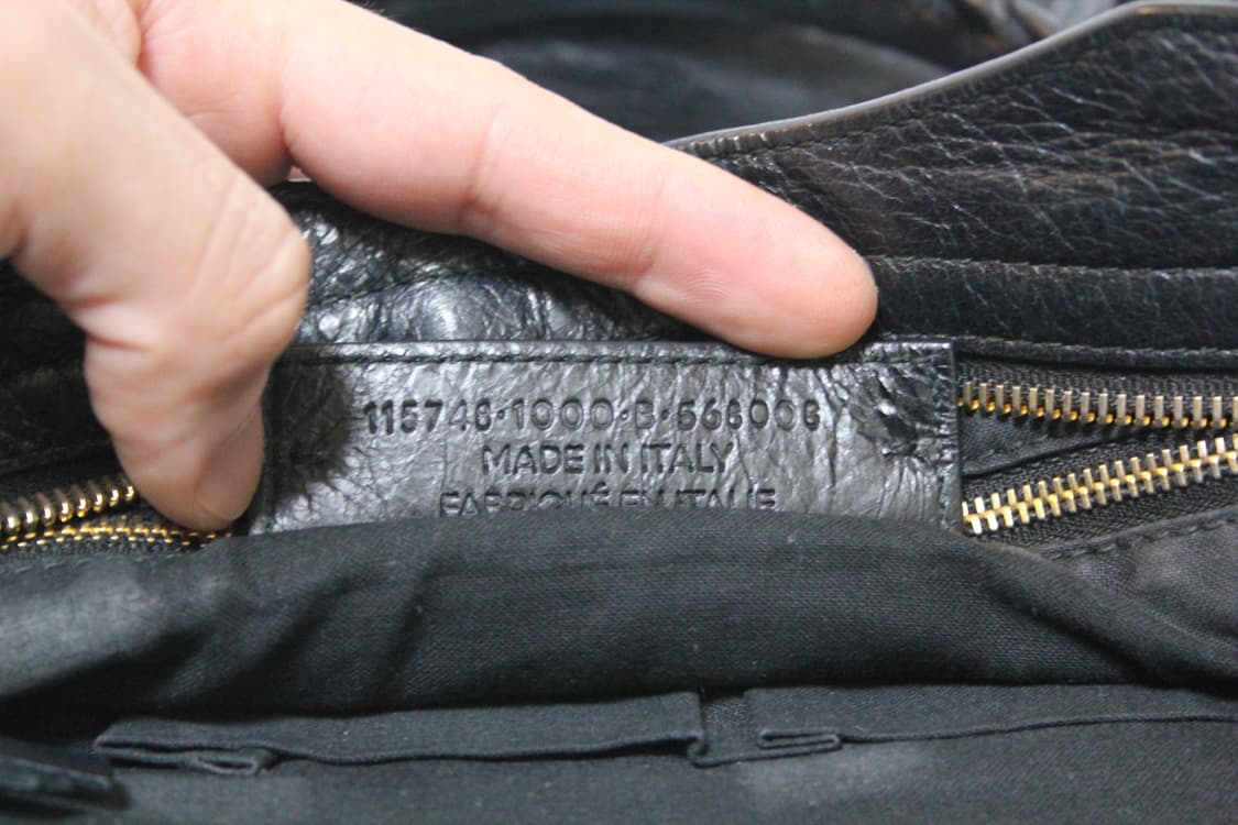 발렌시아가 모터백 시티 블랙 미디엄(정품) 상품이미지10