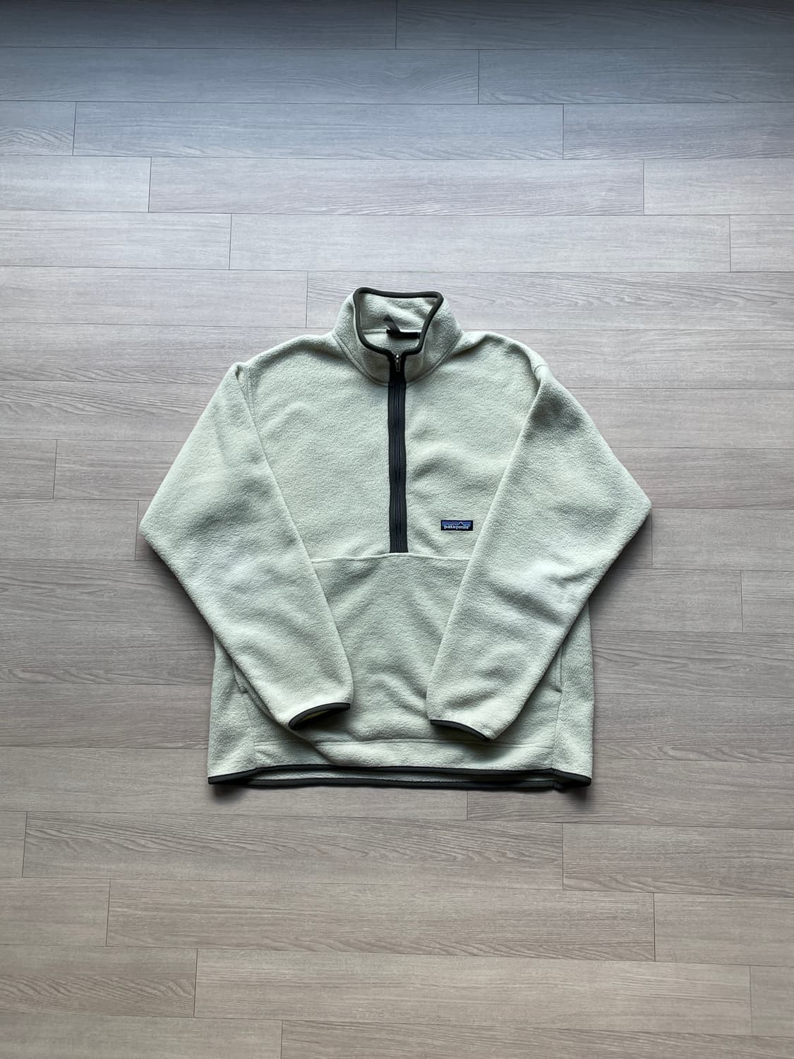 파타고니아 집업 신칠라 베이지 그레이 마수피얼 플리스 빈티지 상품이미지1