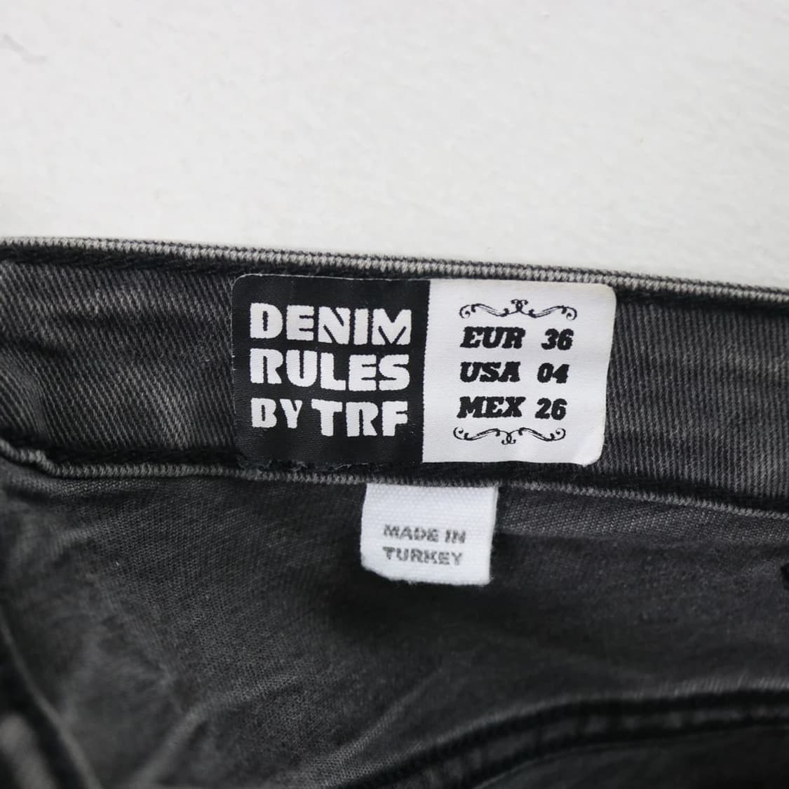 TRF 데님 핫팬츠 67540 상품이미지5