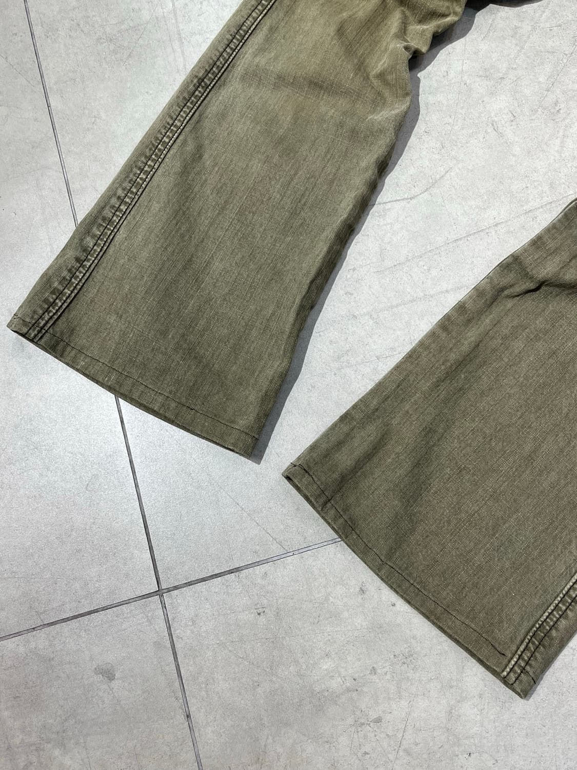 일본 빈티지 아일렛 포켓 부츠컷 팬츠  상품이미지2