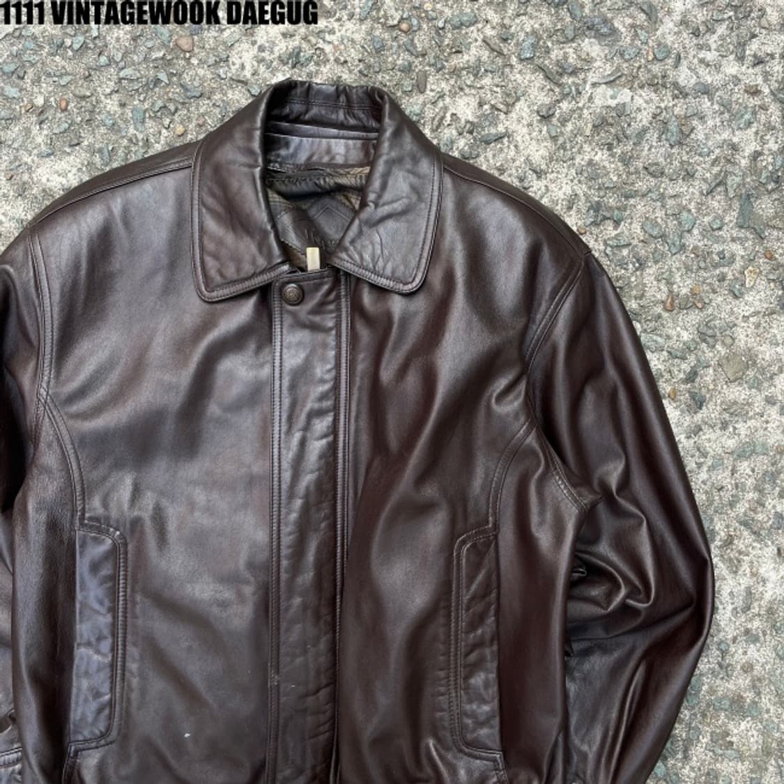 빈티지 레더자켓 100-105 상품이미지1