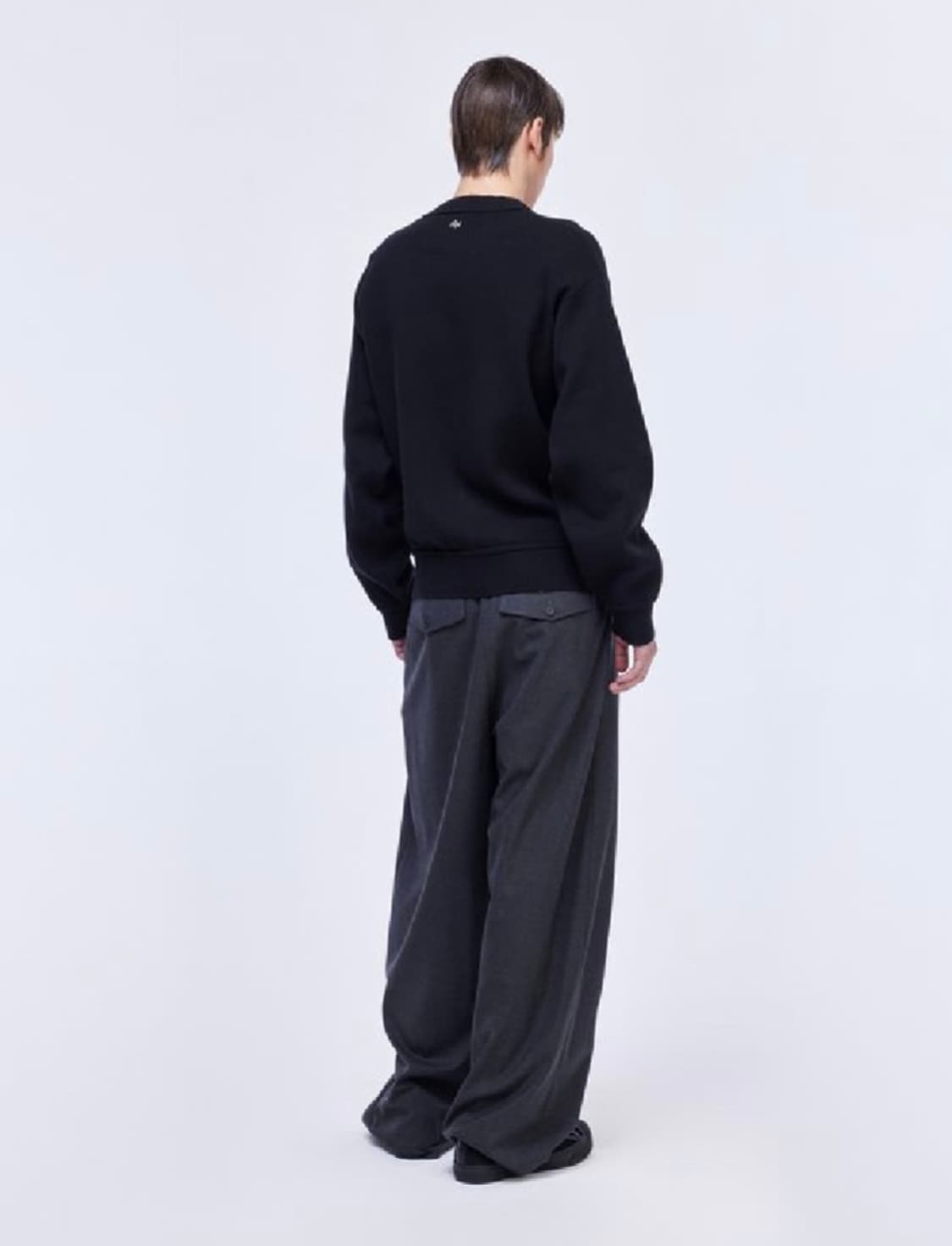 송지오 지제로 심리스 블랙 가디건 판매 상품이미지3