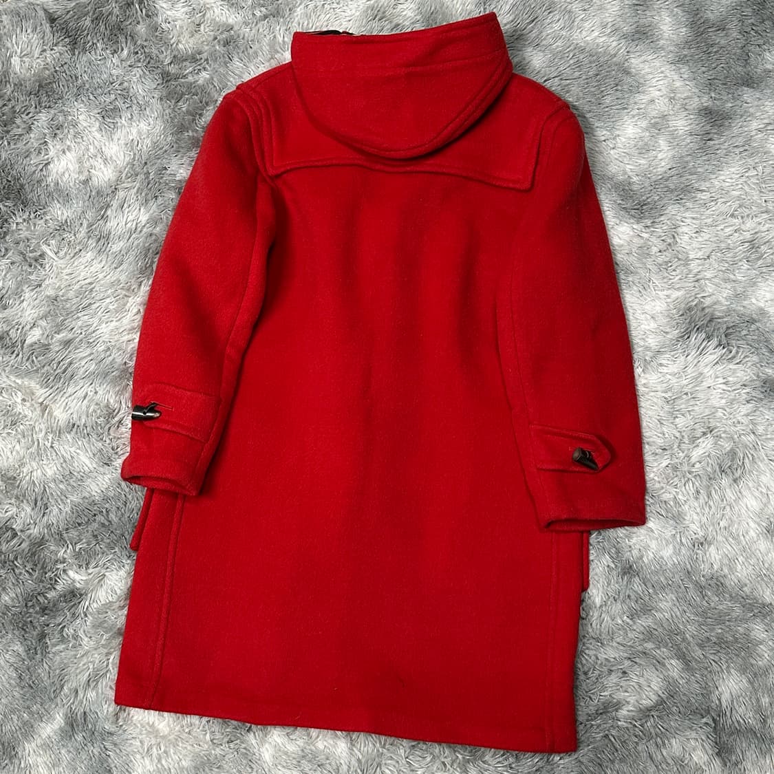 버버리 떡볶이 레드 더플코트  상품이미지4
