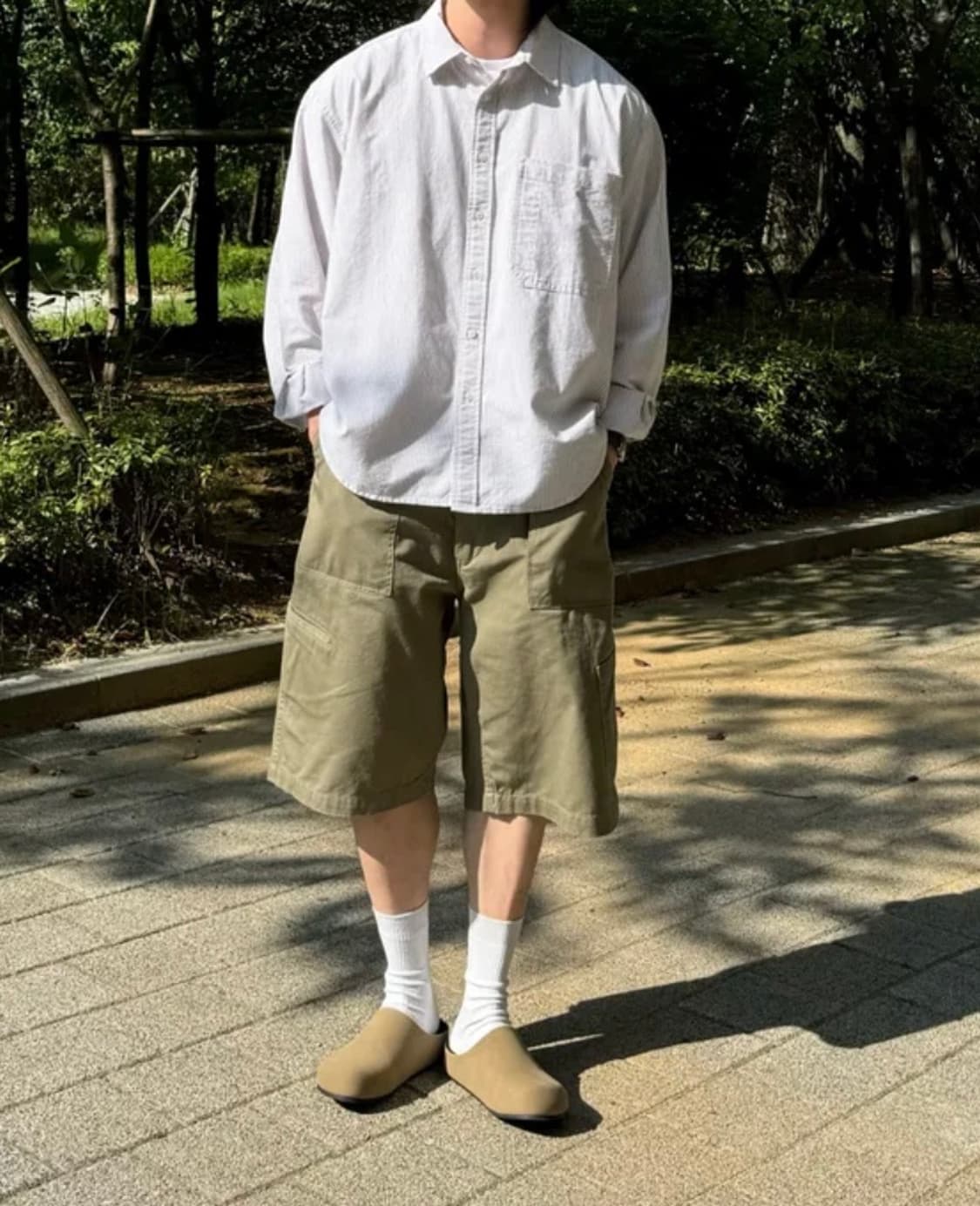 [새상품]위더로드 뮬 슬리퍼 베이지 270 상품이미지7