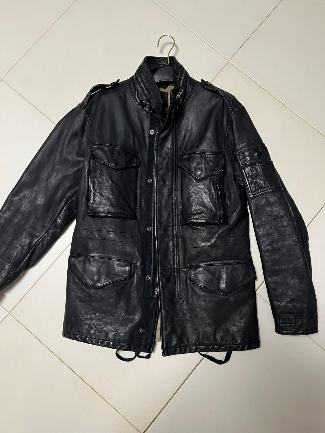 GAP m-65 가죽 자켓 상품이미지1