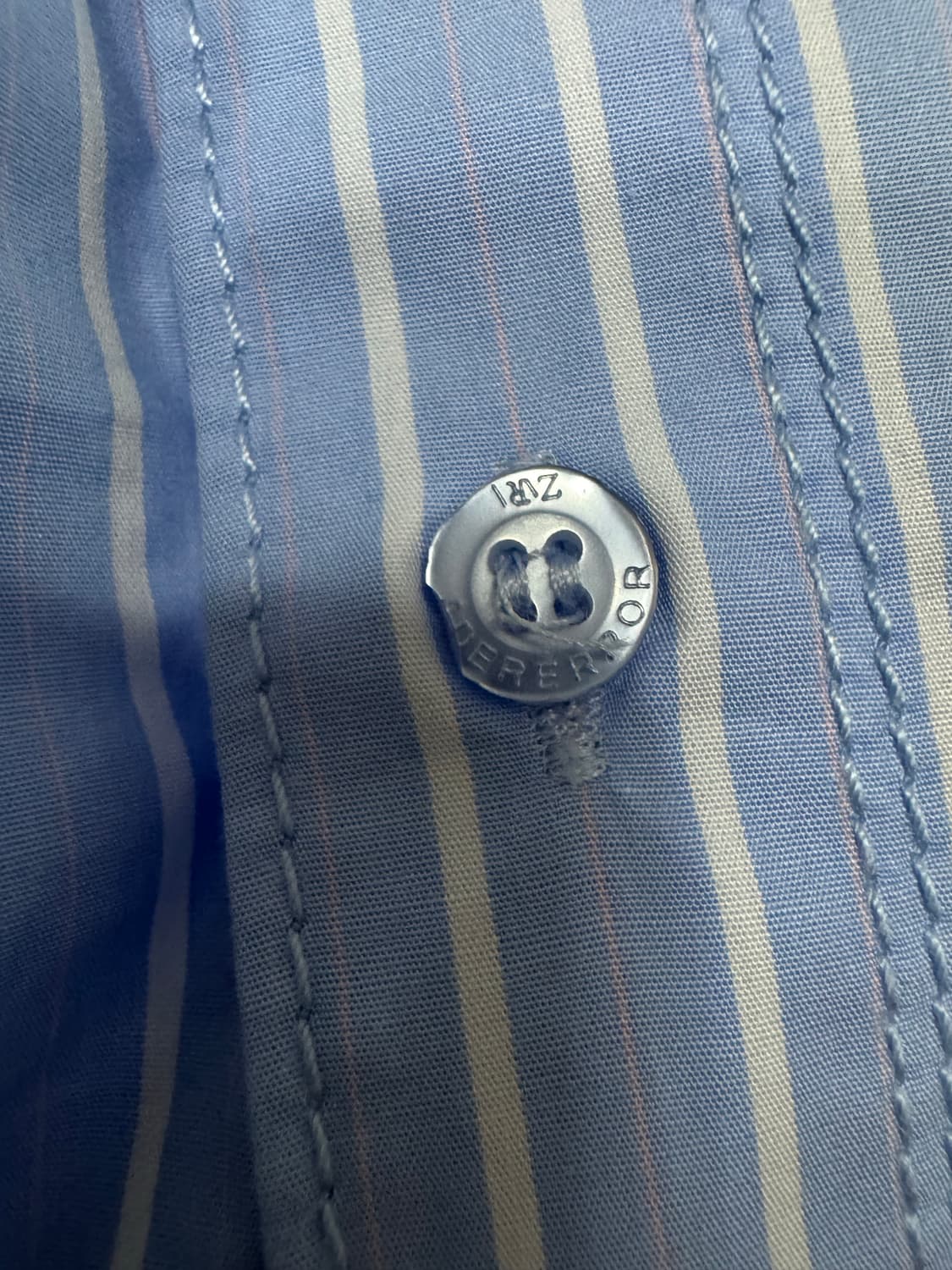 자라 아더에러 스트라이프 포플린 셔츠 상품이미지6