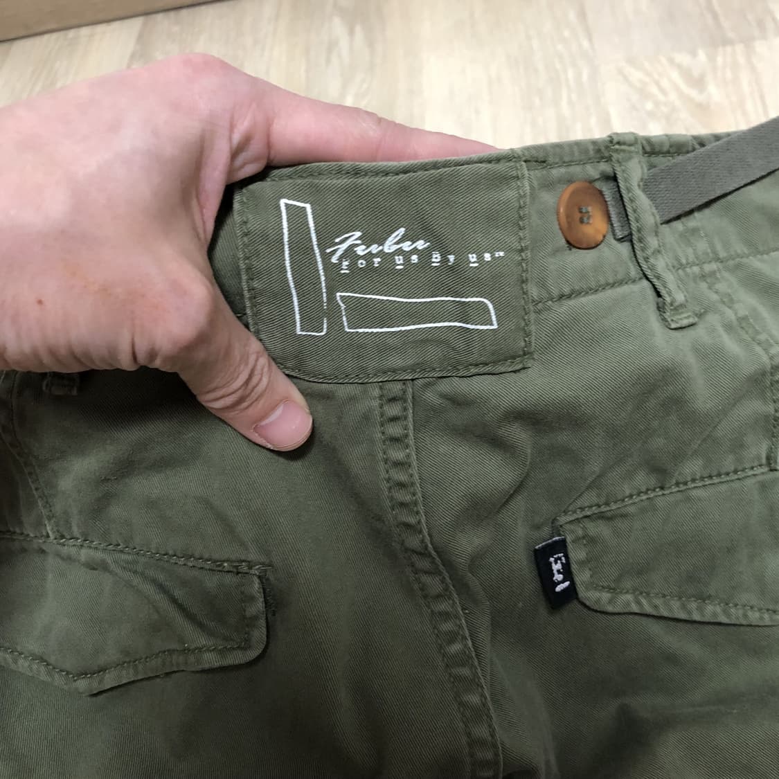 (34) 00's 푸부 FUBU 타일론 TALON 지퍼 M-65 필드팬츠 상품이미지7