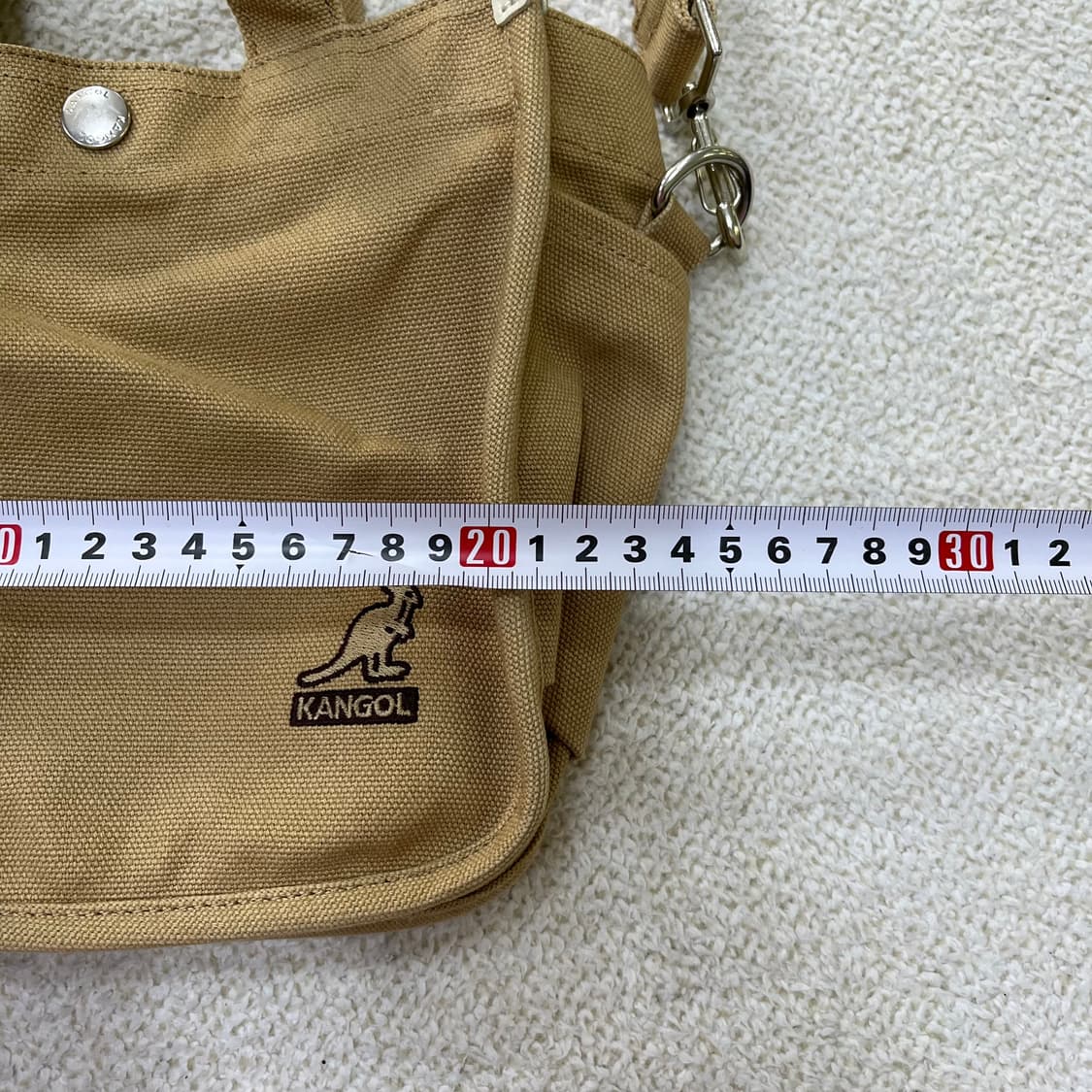 실측확인 캉골 컨버스 크로스백 0406M 상품이미지5