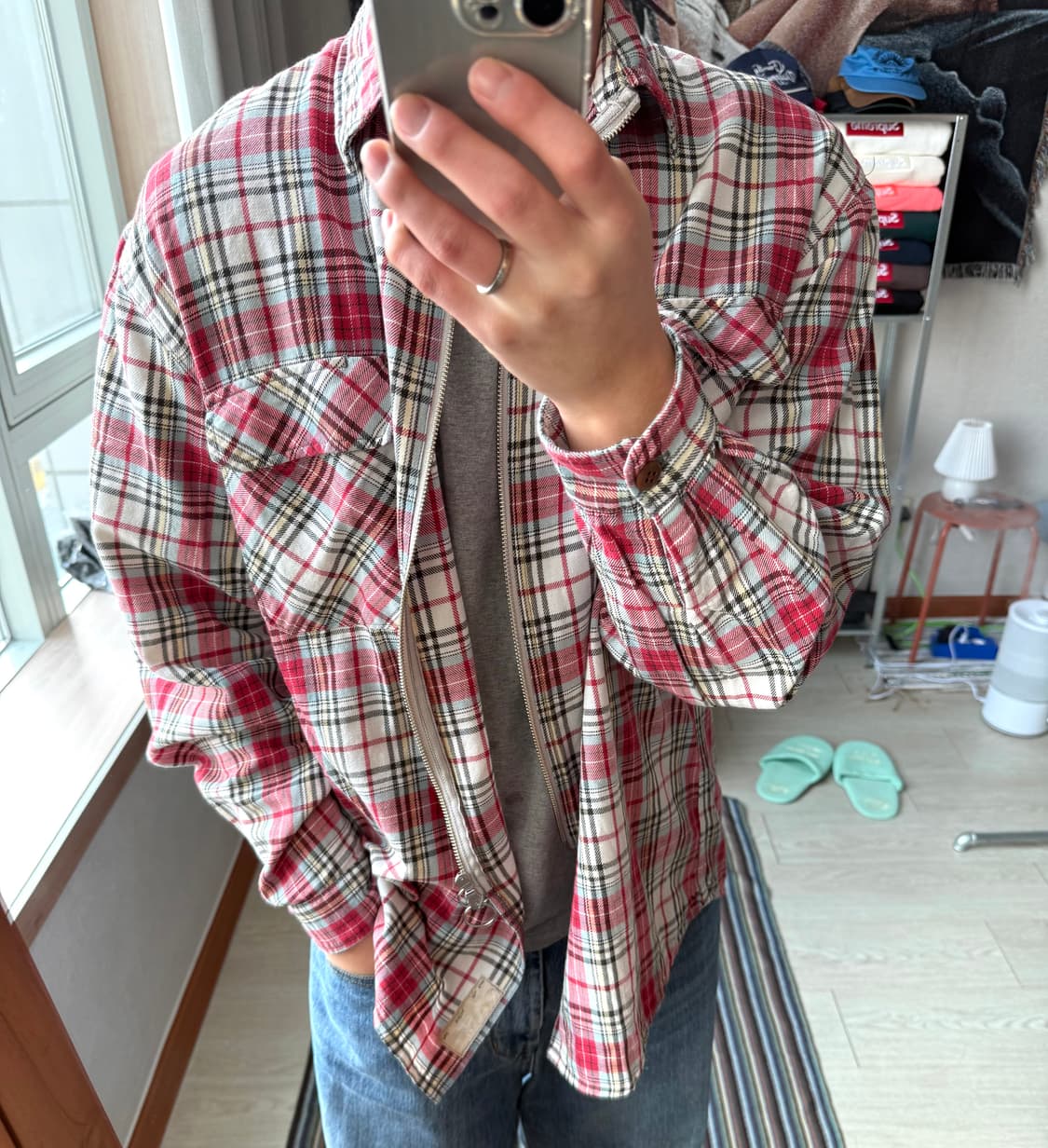 캐피탈 콜롬비아 워크 셔츠 자켓 상품이미지1