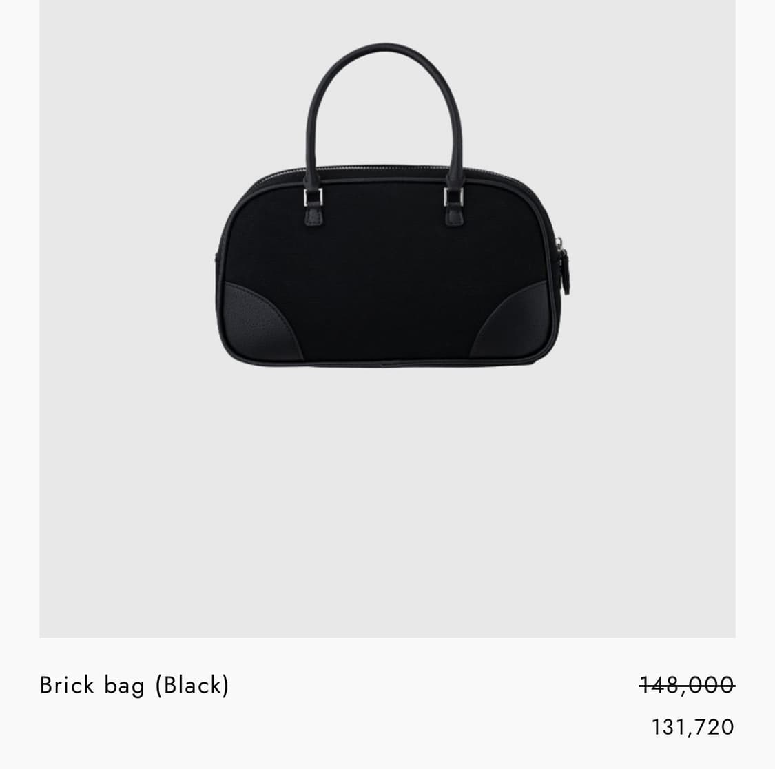 니히 브릭백 블랙 상품이미지2