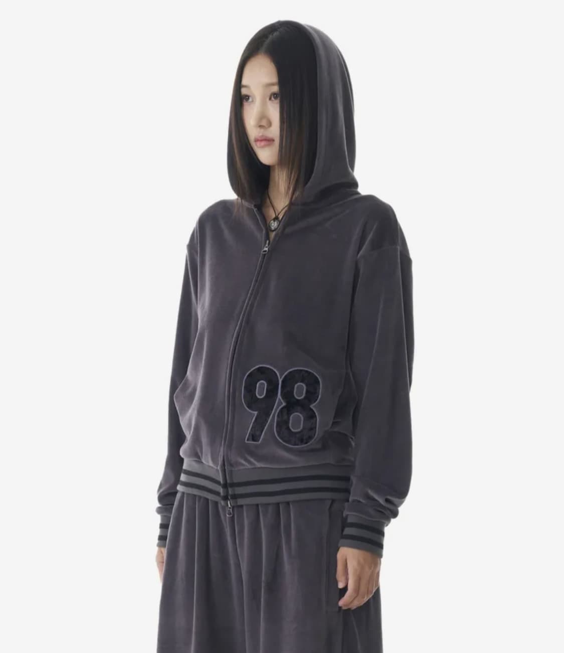아캄 98 패치 후드집업 상품이미지1