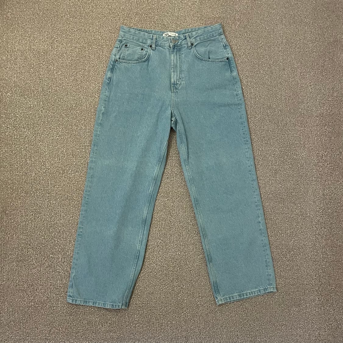 자라 배기핏 진 상품이미지3