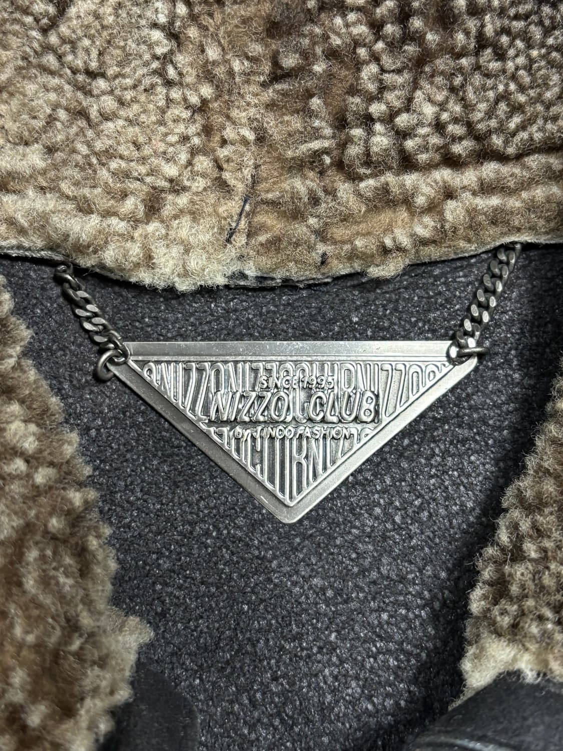 남자 양가죽 쉐르파자켓 100사이즈 상품이미지3