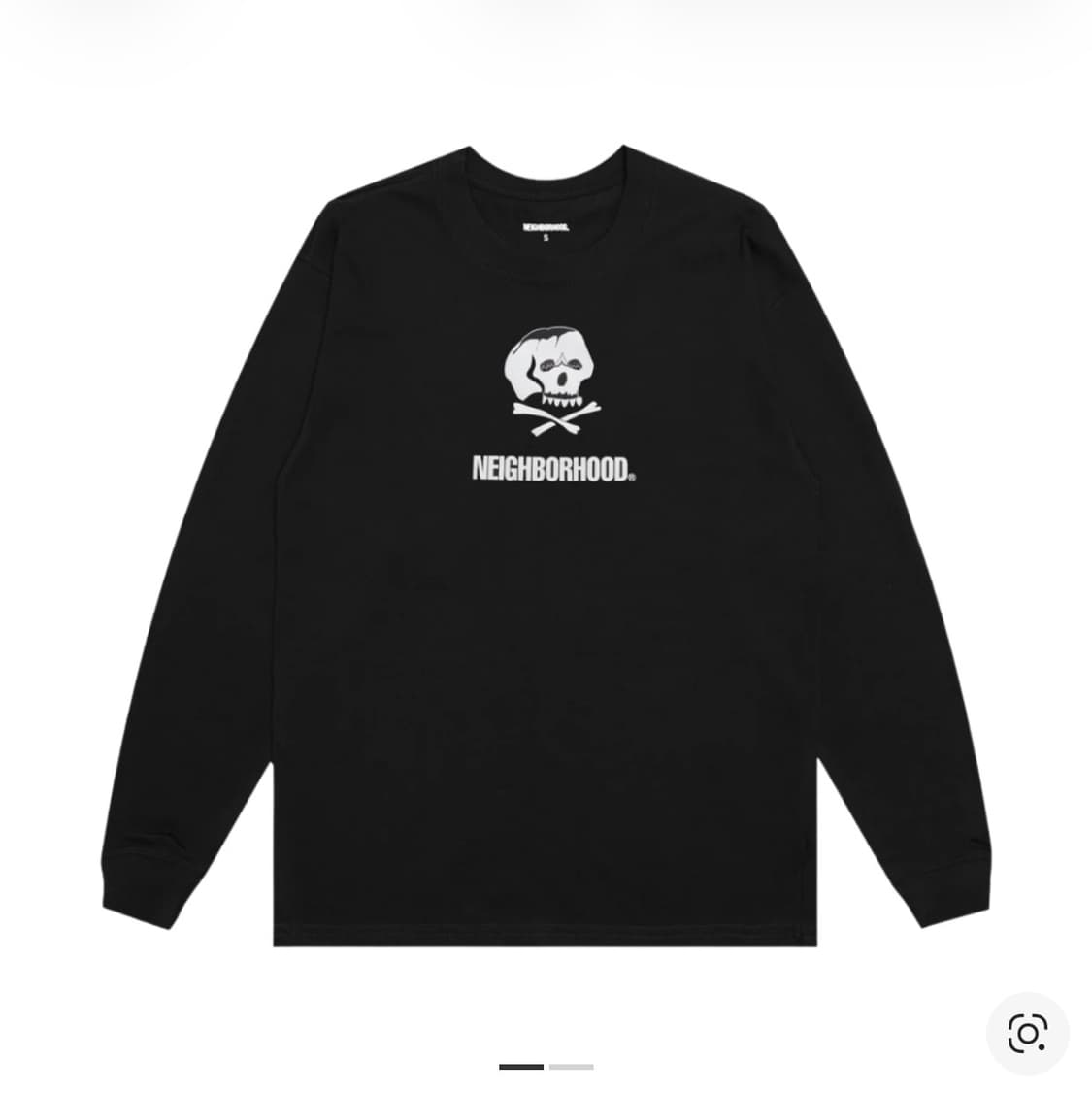 네이버후드 NH-15 롱슬리브 티셔츠 블랙 상품이미지1