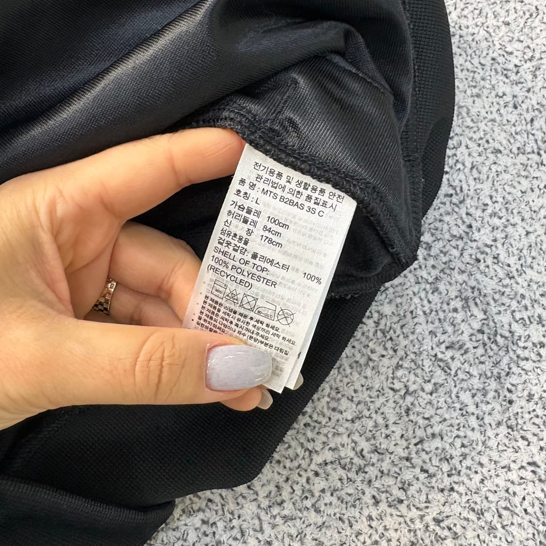 L 아디다스 트랙탑 집업 저지 자켓 0304J 상품이미지4