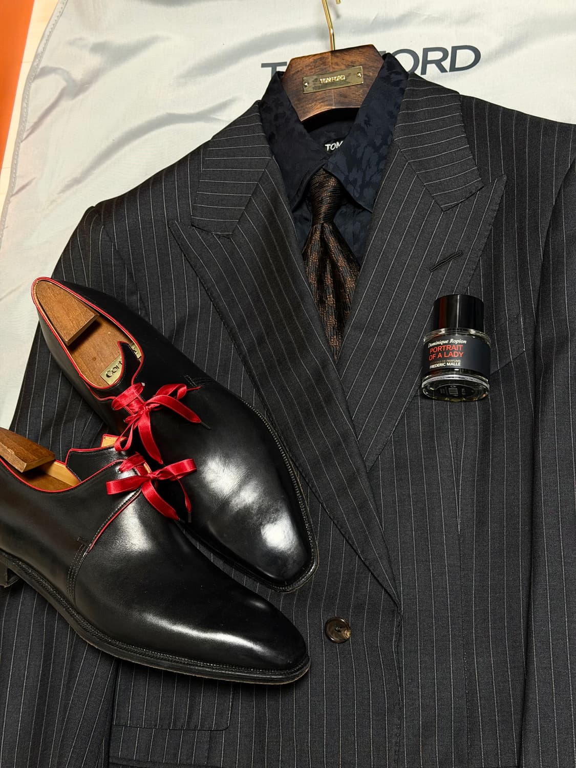 (명작,강추👍)톰포드 윈저 스트라이프 수트 상품이미지1