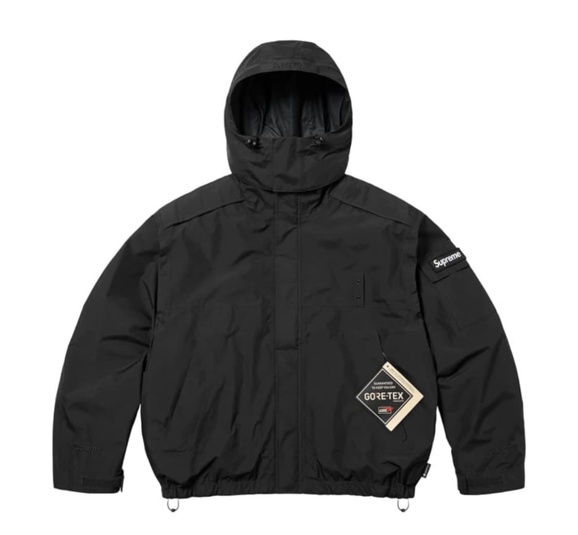 L 슈프림 투인원 고어텍스 쉘 + 퀼티드 라이너 베스트 블랙 - 25SS 상품이미지1