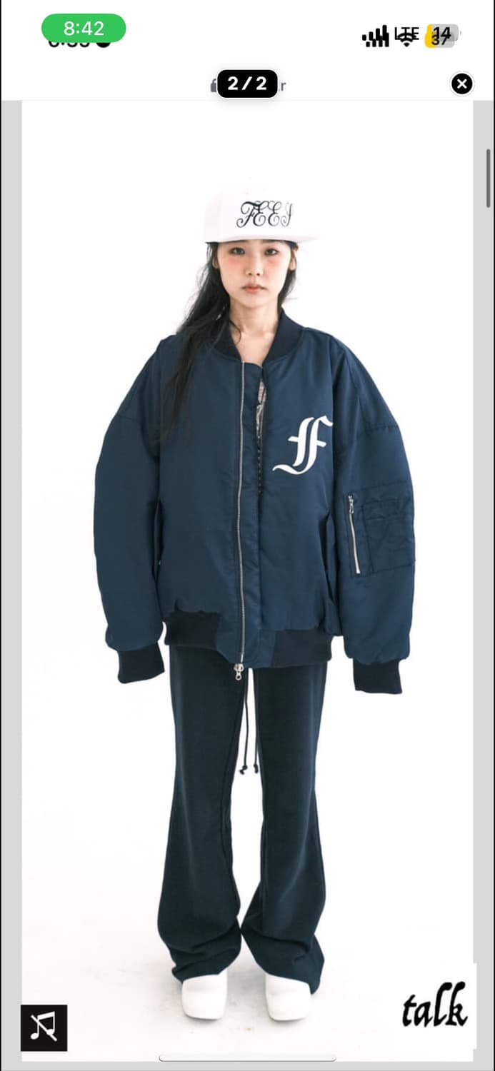 샵페어리 patch bomber padded jacket 봄버 자켓 상품이미지2