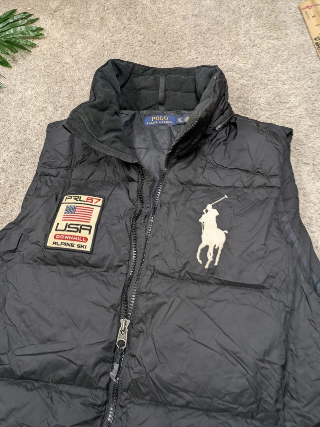 폴로 랄프 로렌 PRL67 알파인 스키 다운 패딩 조끼 상품이미지2