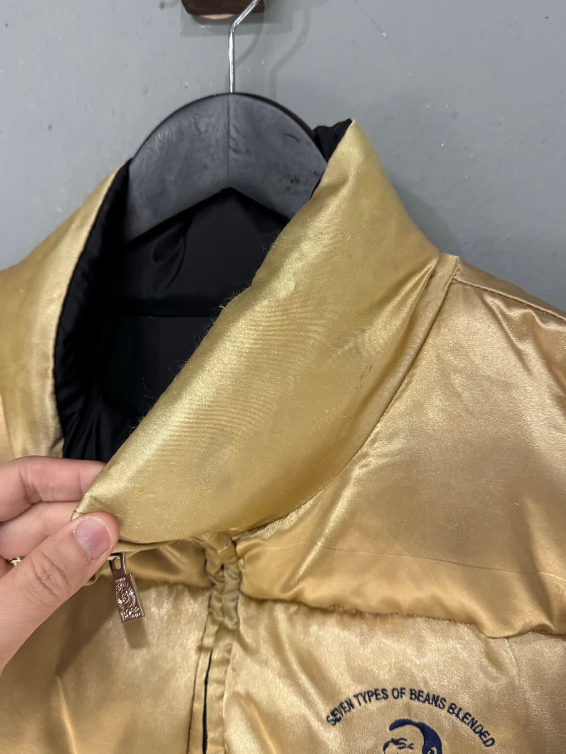 산토리 보스 커피 리버시블 다운 푸퍼자켓  상품이미지4