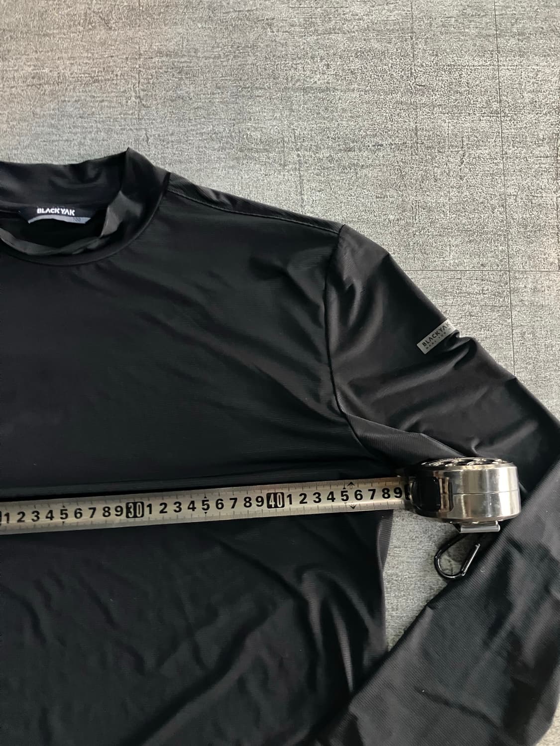 블랙야크 가슴로고 기능성 폴라티셔츠 상품이미지2