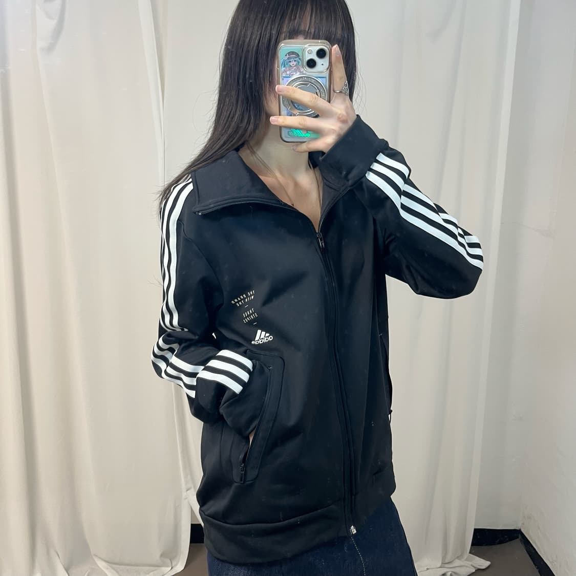 Adidas black lettering jersey 상품이미지2