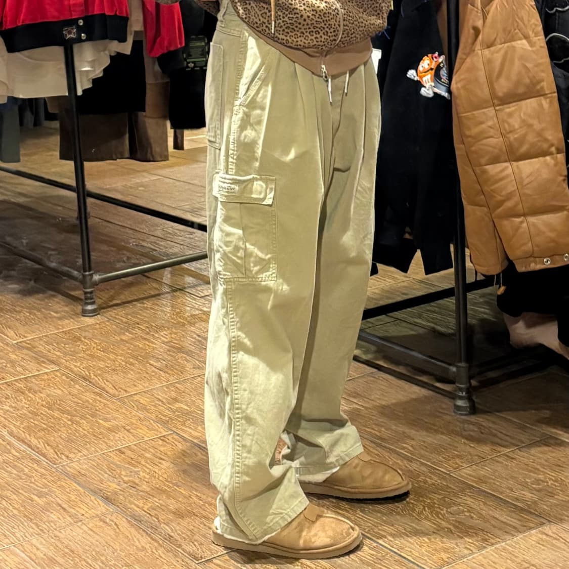 [HI] VTG 카고 팬츠 베이지 상품이미지4