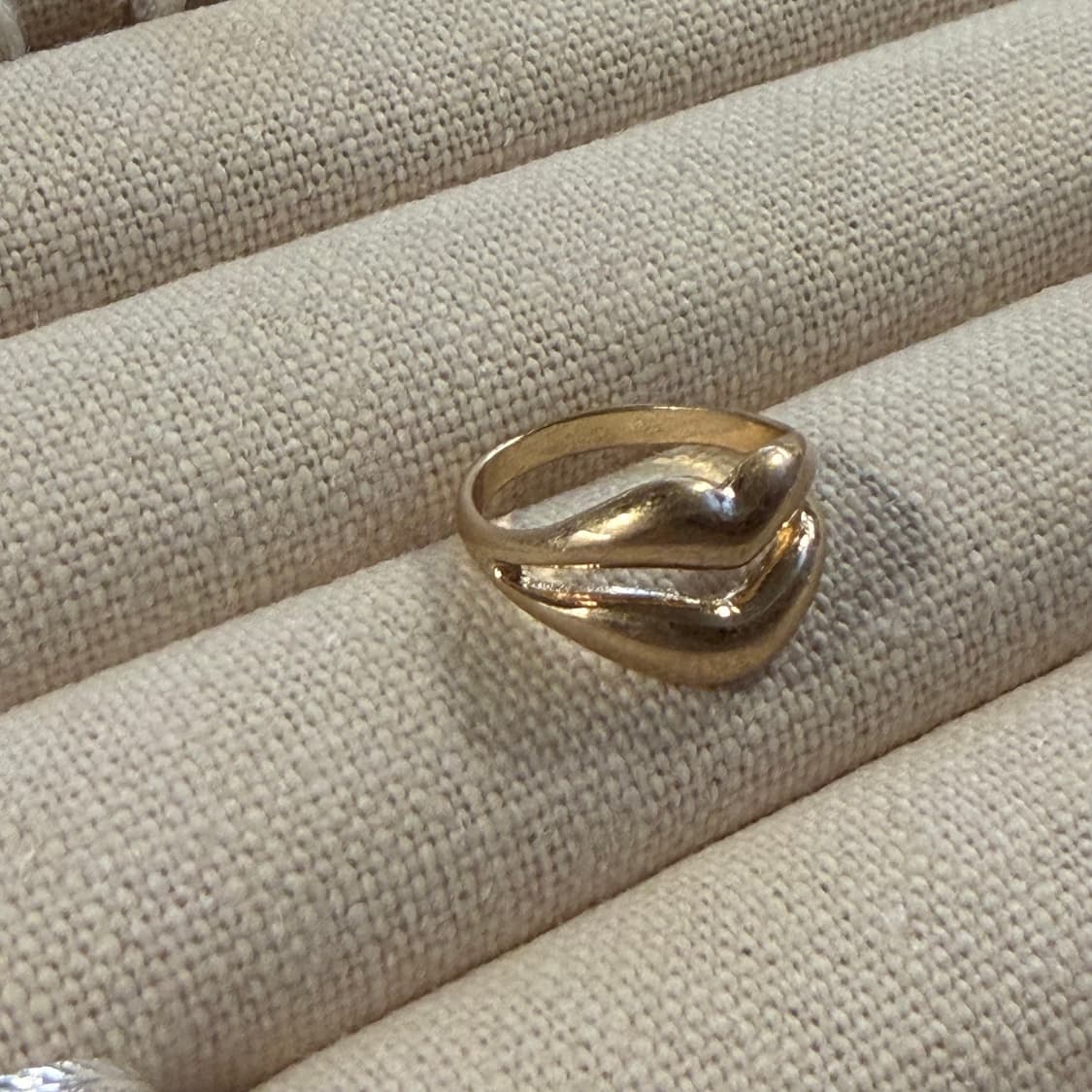 새상품 여성 신주 은도금 입술 반지 상품이미지2