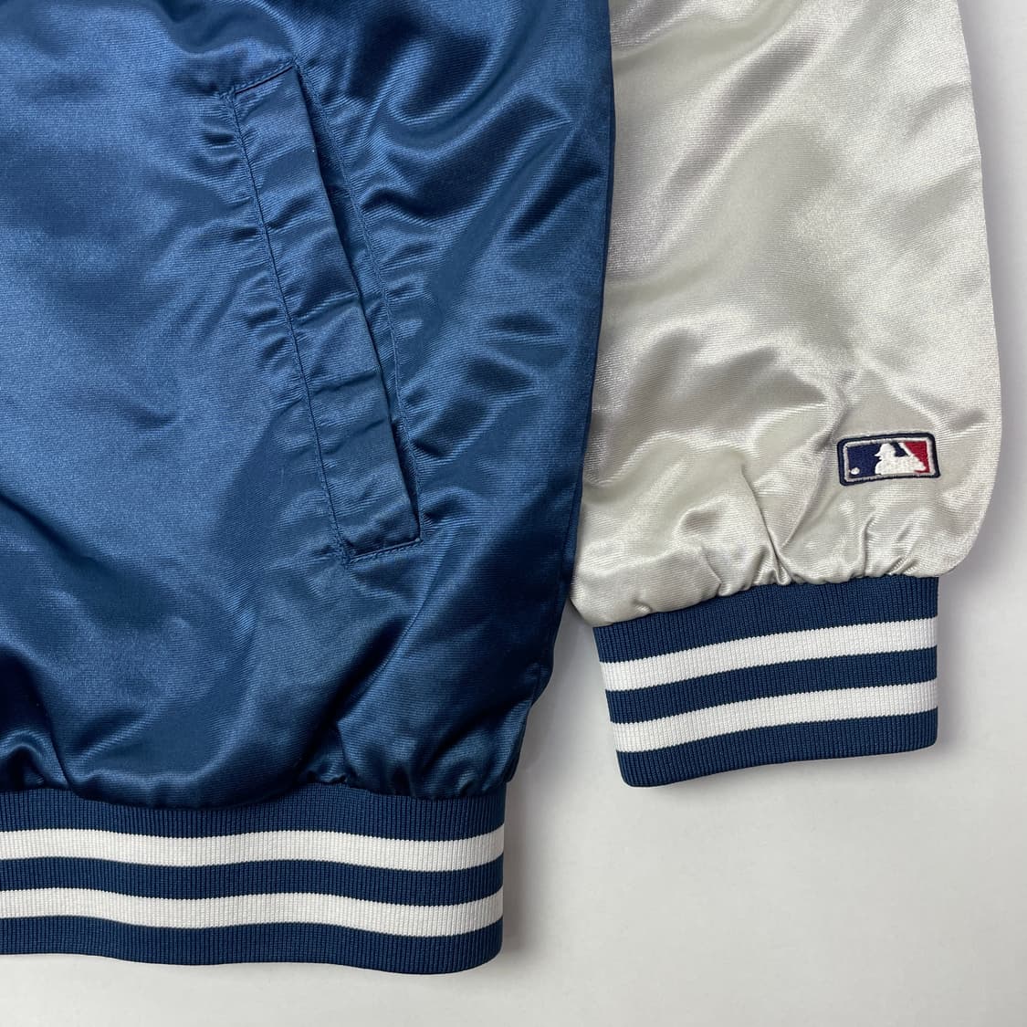 MLB 뉴욕 양키스 스타디움 자켓 네이비/실버 105 상품이미지4