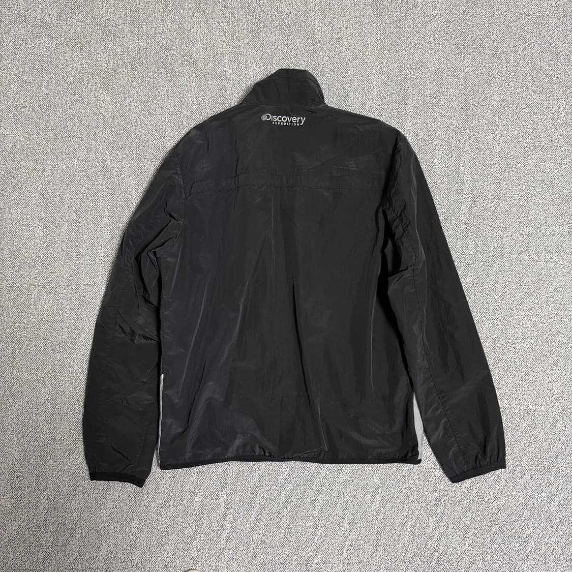 디스커버리 바람막이 자켓 블랙 95 상품이미지2