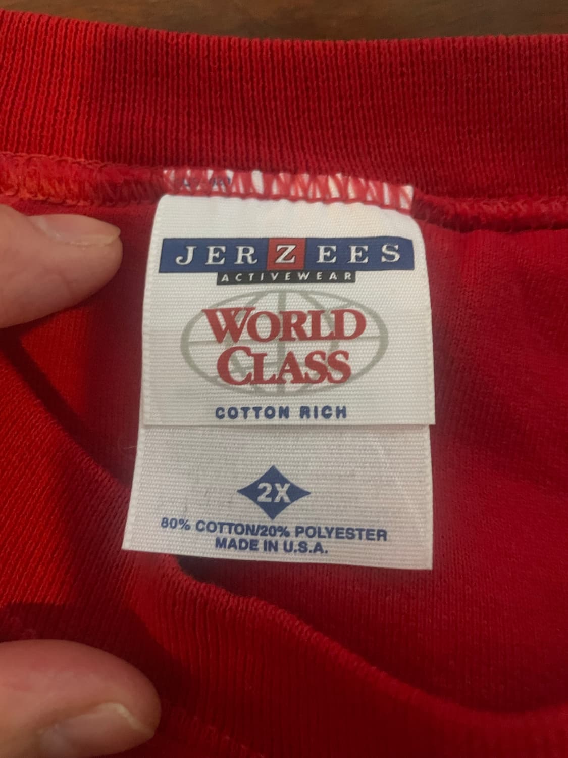 90‘s JERZEES World Class USA Made 스웻셔츠  상품이미지7