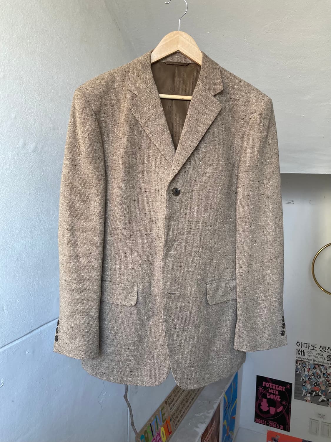 울 박시핏 클래식 자켓 상품이미지1