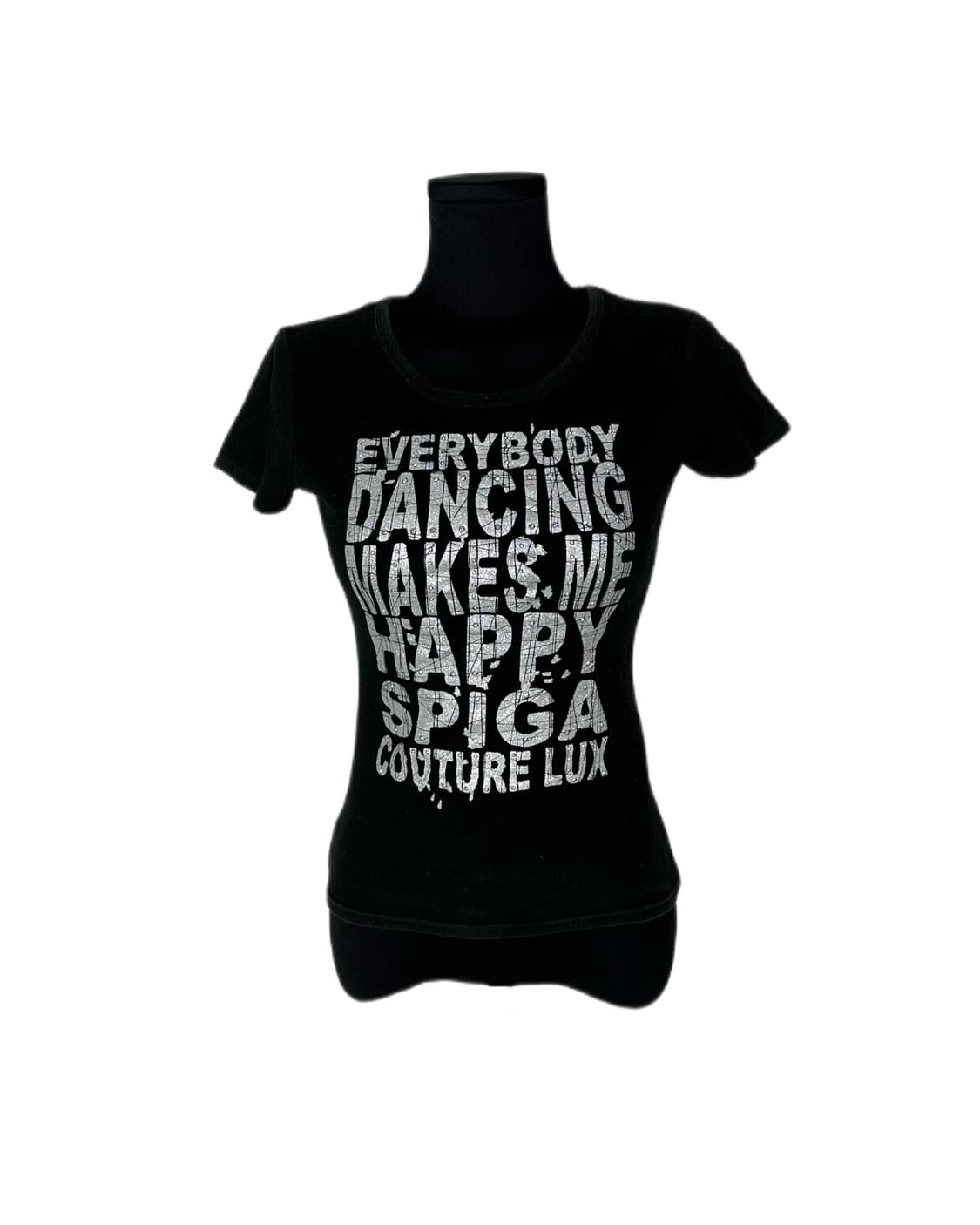 glitter cubic lettering t-shir 상품이미지2