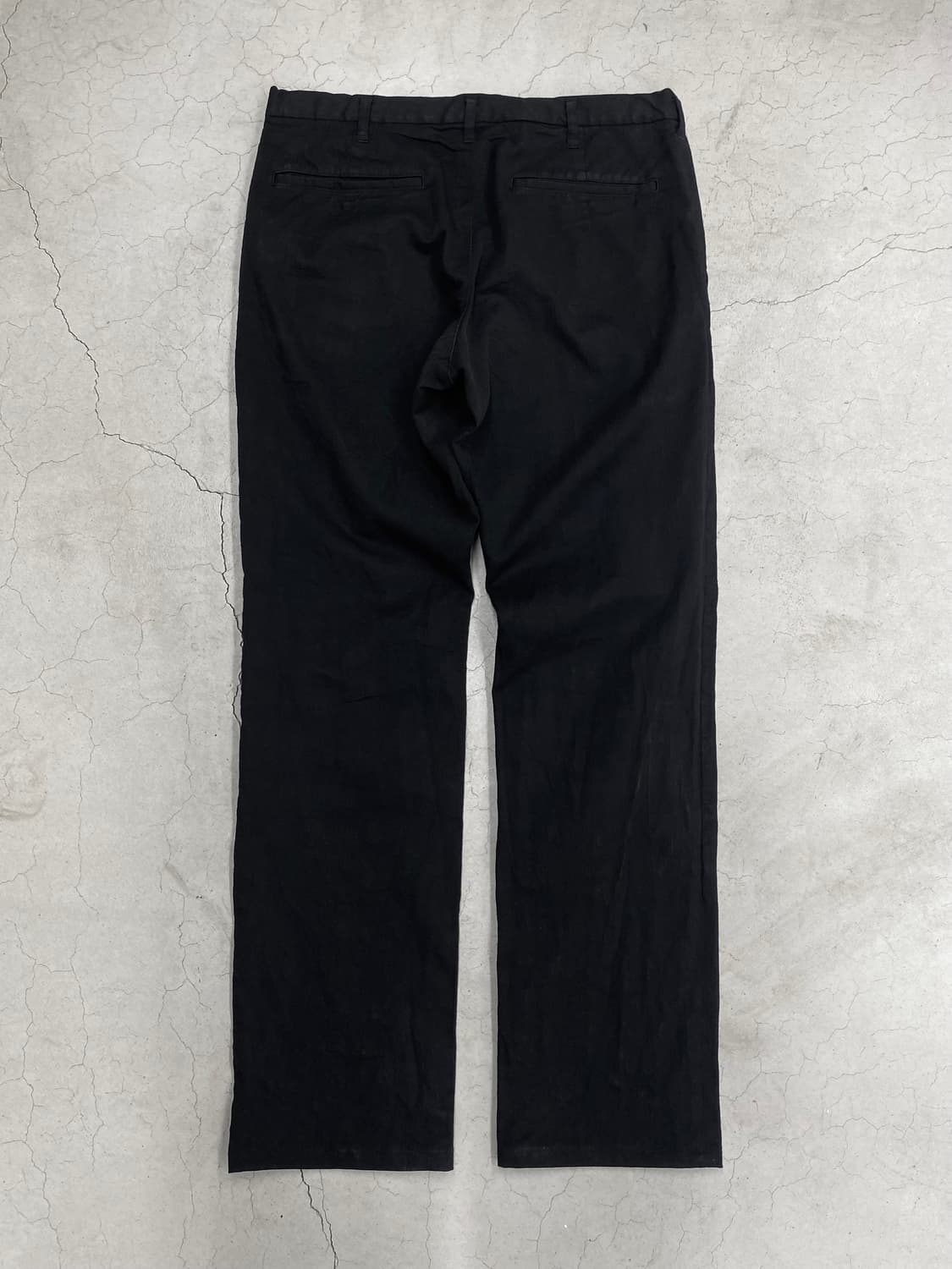 꼼데가르송 옴므 블랙 치노 팬츠 상품이미지4