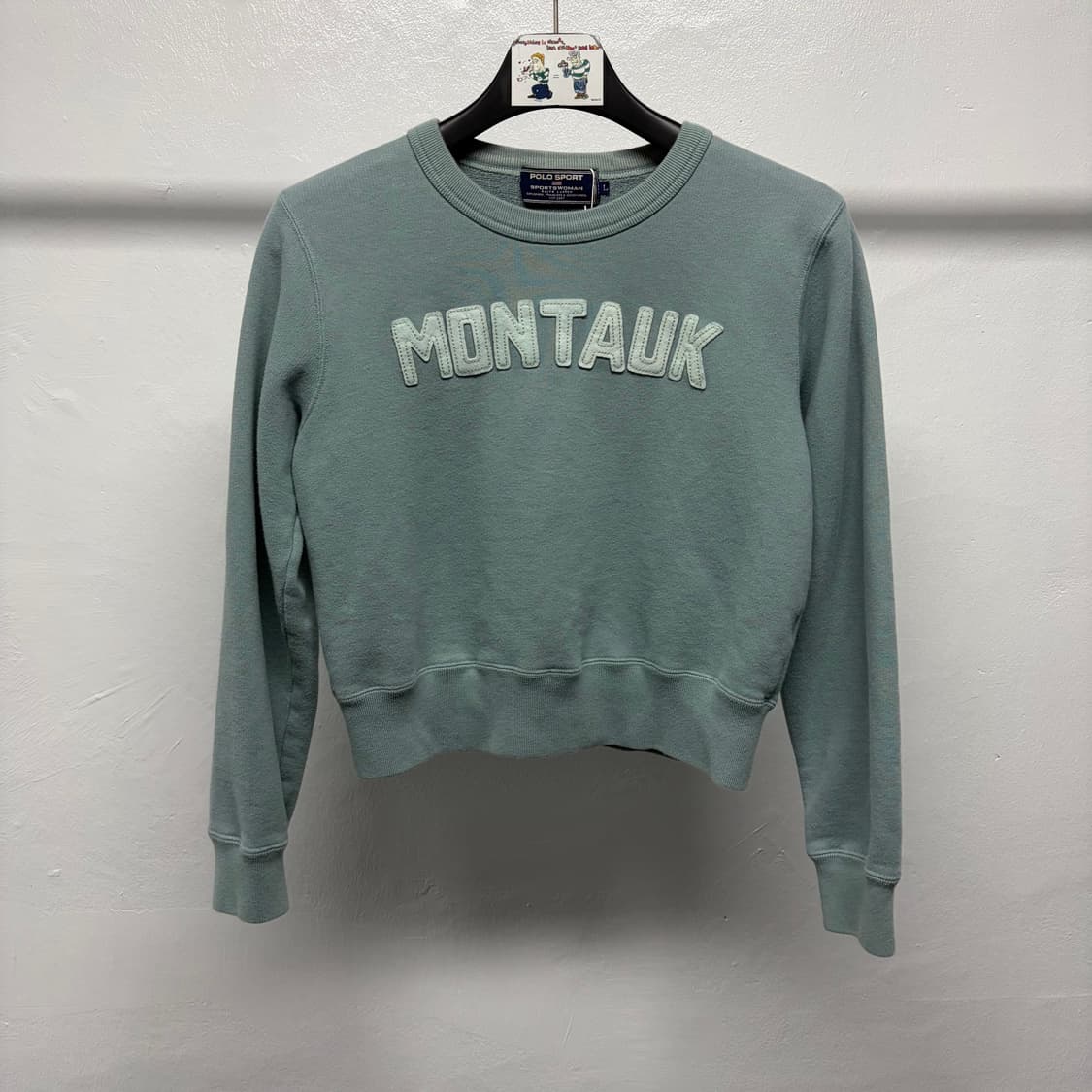 폴로 스포츠 크롭 맨투맨 상품이미지1