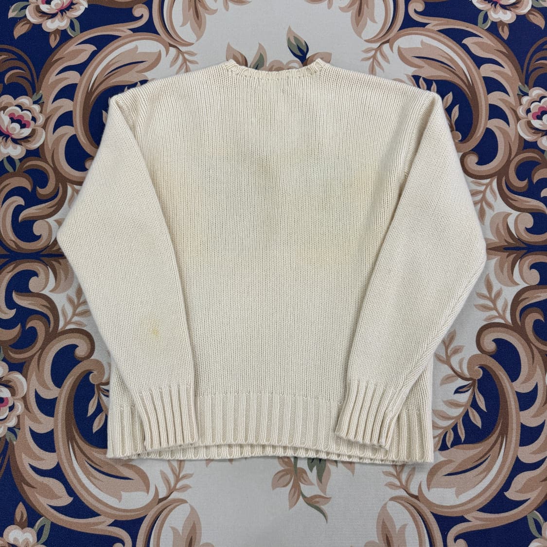 (L)00s폴로 랄프로렌 아이코닉 성조기 니트(아이보리) 상품이미지5