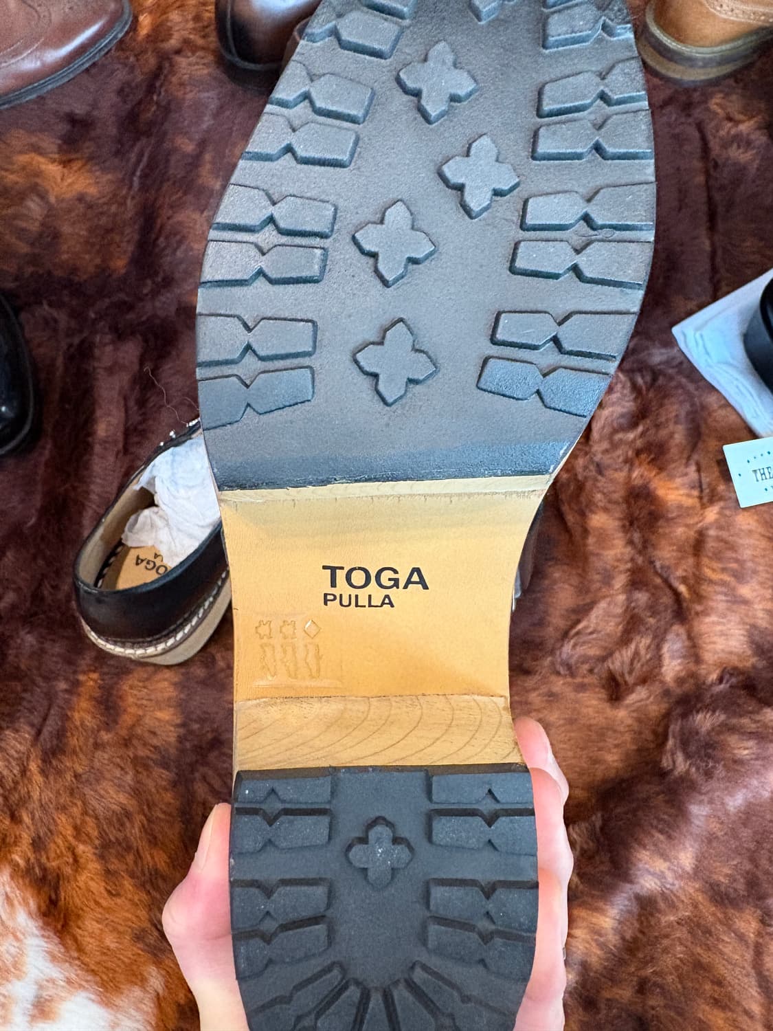 토카 풀라 우드 플렛폼 슈즈 상품이미지9