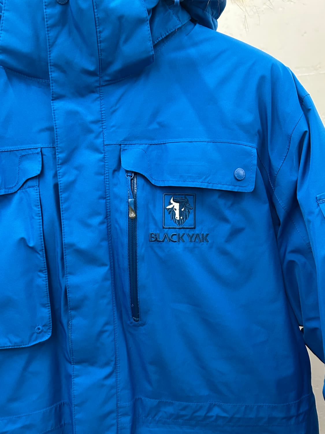 Blackyak 블랙야크 블루 남성 고어텍스 구스다운 패딩 105 상품이미지5