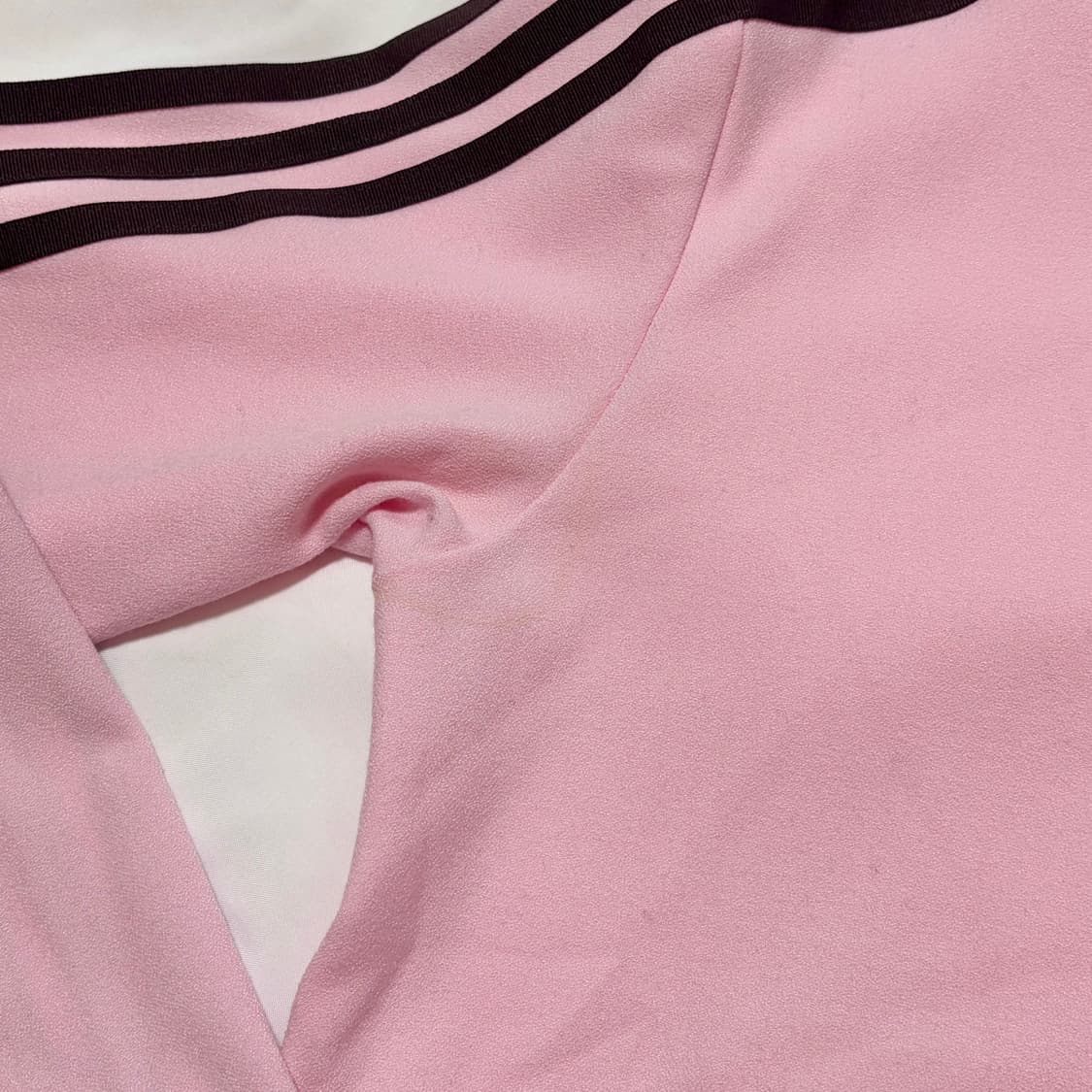 아디다스 베켄바우어 핑크 트랙탑 져지 핑크 브라운 상품이미지5