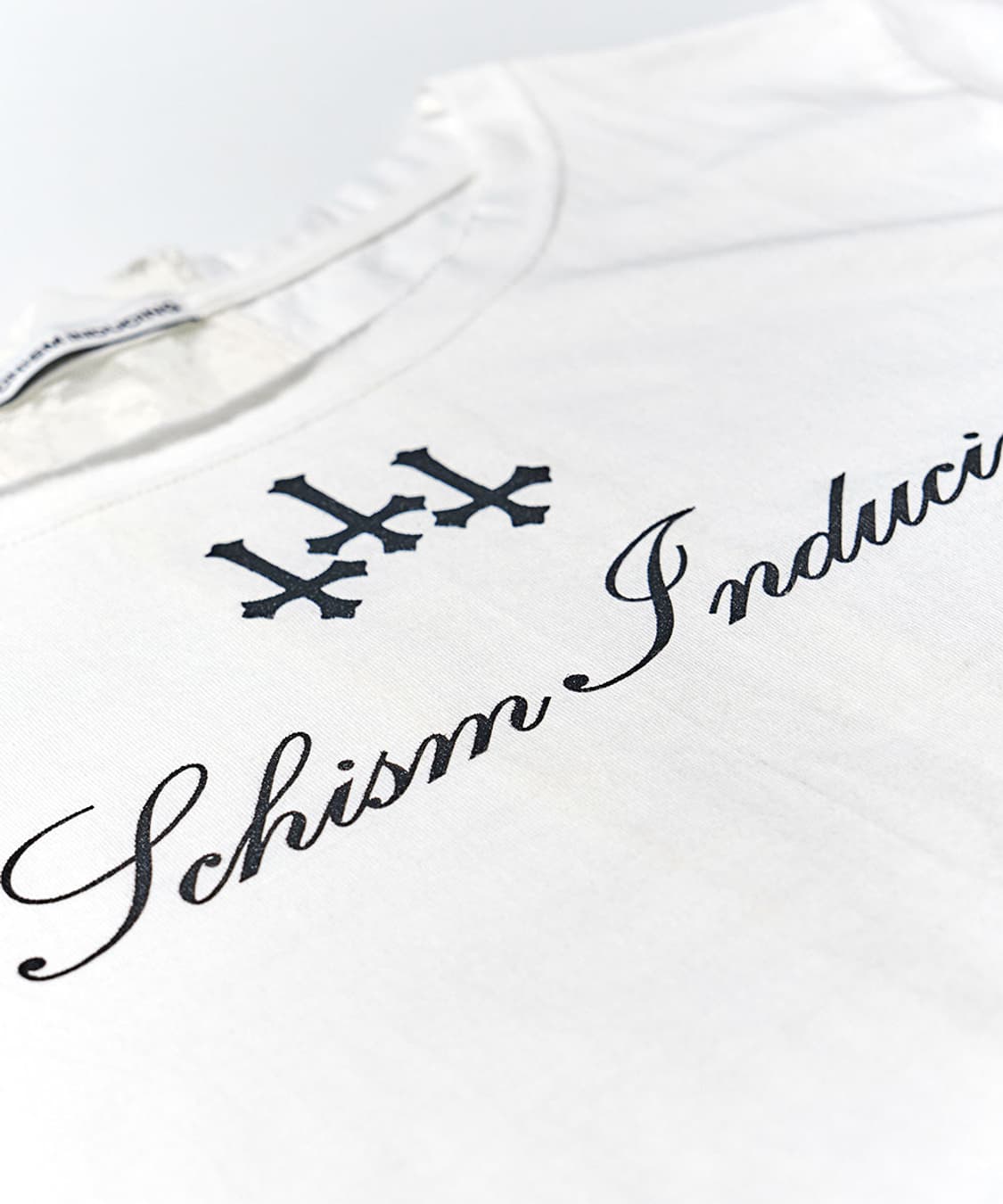 CROSS STRING T SHIRT WHITE 상품이미지3