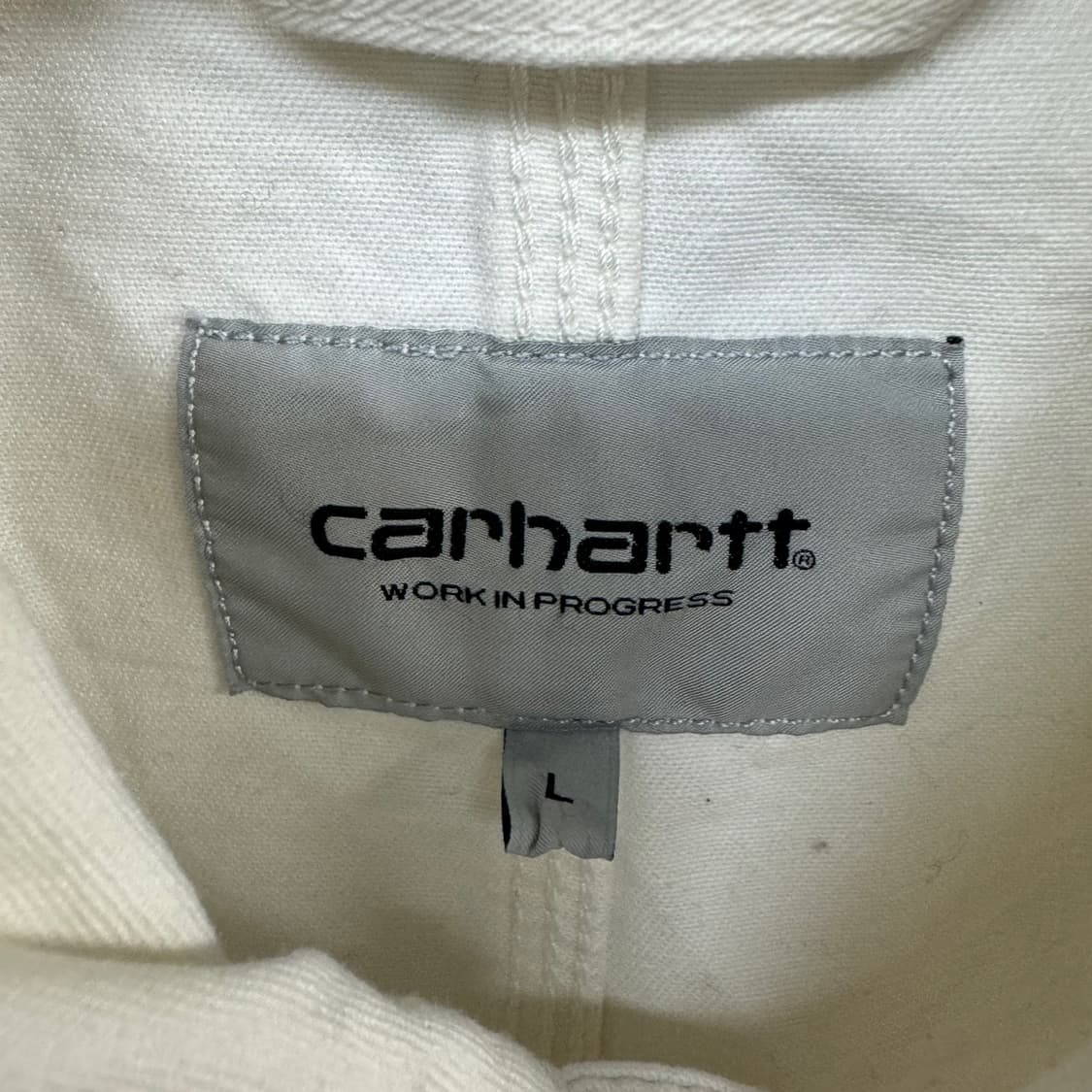 칼하트 wip 미시간 화이트 자켓 상품이미지5