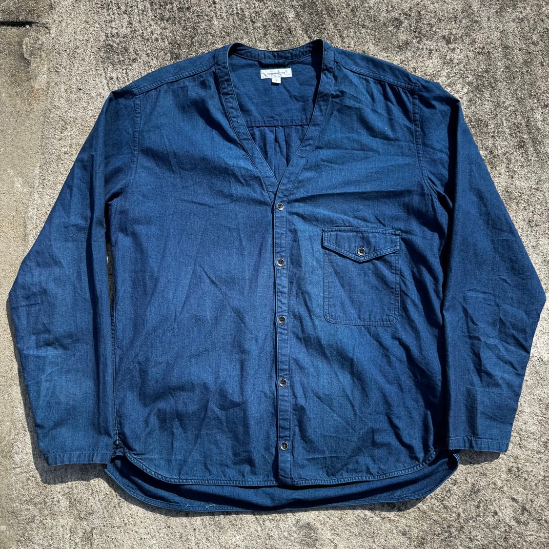 [XL] Ordinary Fits 오디너리핏츠 논카라 셔츠 상품이미지1