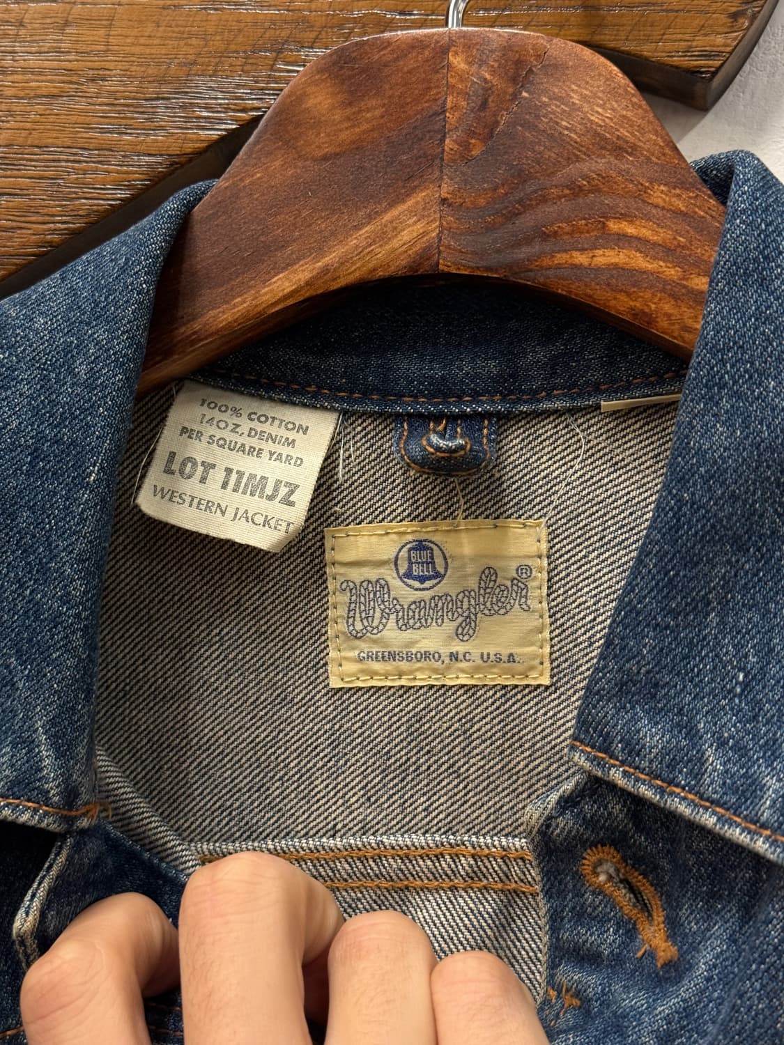 66) Japan Wrangler Blue Bell Zip-Up Deni 상품이미지7