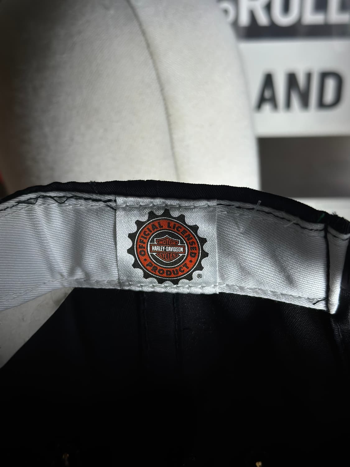 Deadstock) 90S Harley Davidson 빈티지 모자 상품이미지6