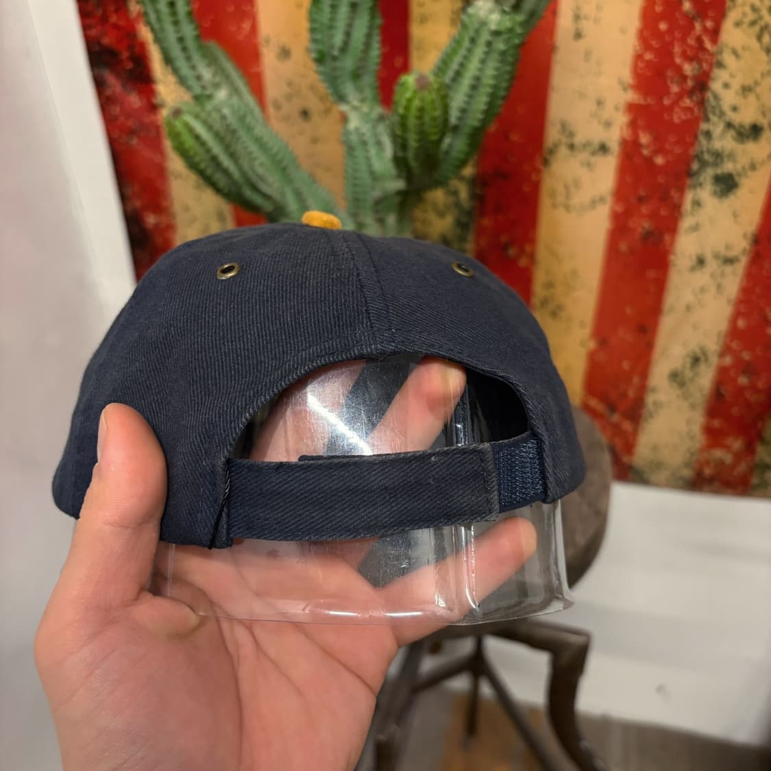 00s 피그먼트 오스트레일리아 캥거루 자수 수베니어 스웨이드 캡 N263 상품이미지4